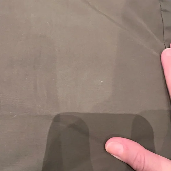 Zara Basic Olive Parka with Black Faux Fur Hood. Size S - Picture 12 of 12